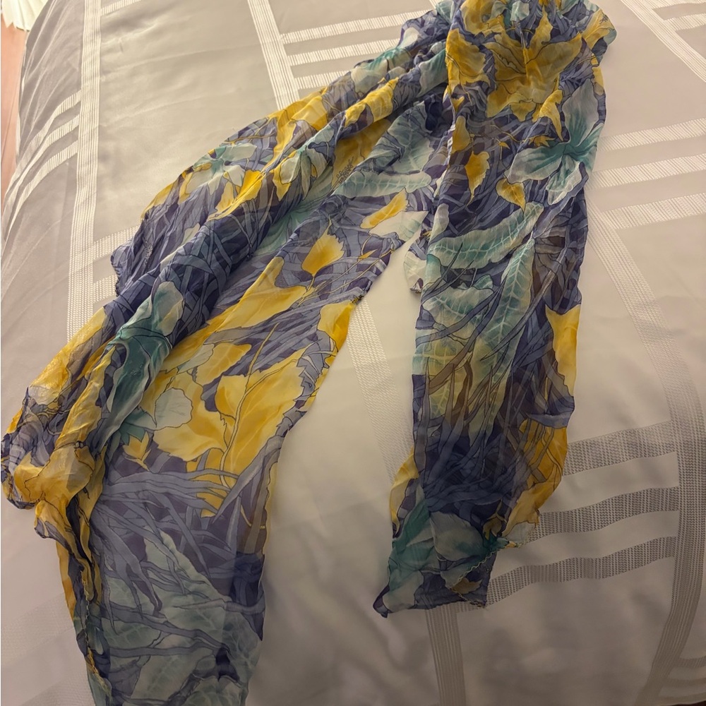 Floral Multicolor Scarf